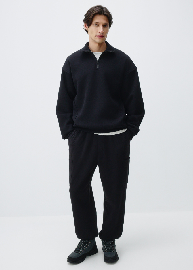 Утепленные джоггеры карго