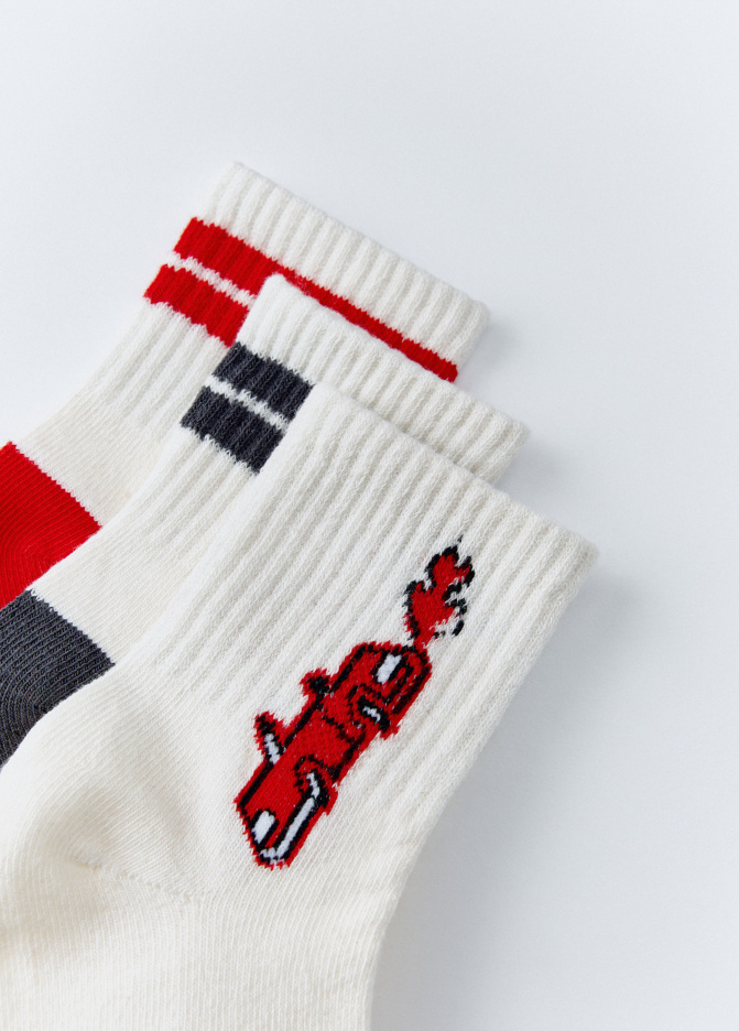 Набор из 3 пар новогодних носков для мальчиков