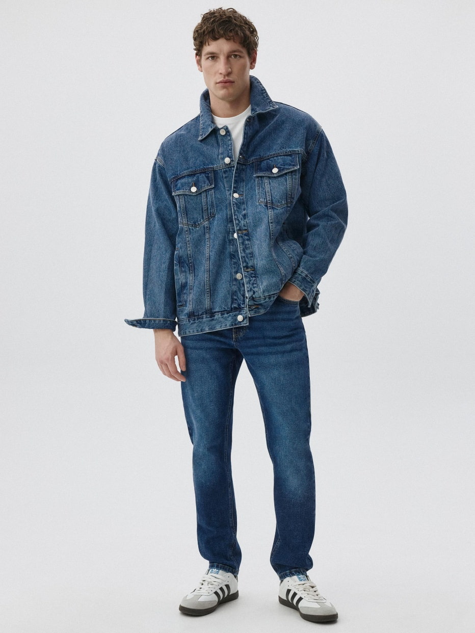 Джинсы SLIM FIT со средней посадкой, фото - 1