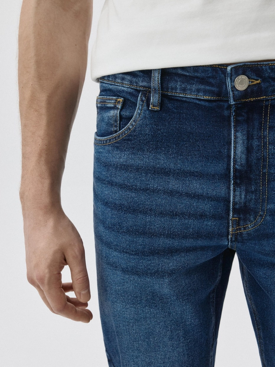 Джинсы SLIM FIT со средней посадкой, фото - 5