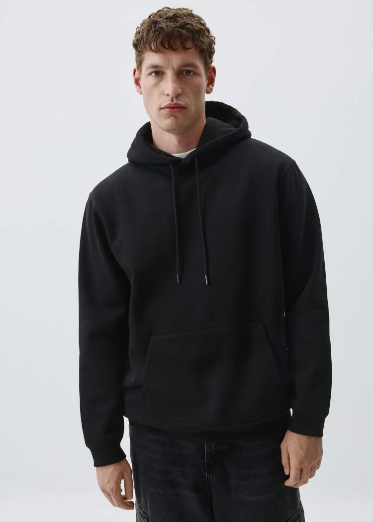 Худи REGULAR FIT из футера с начесом 