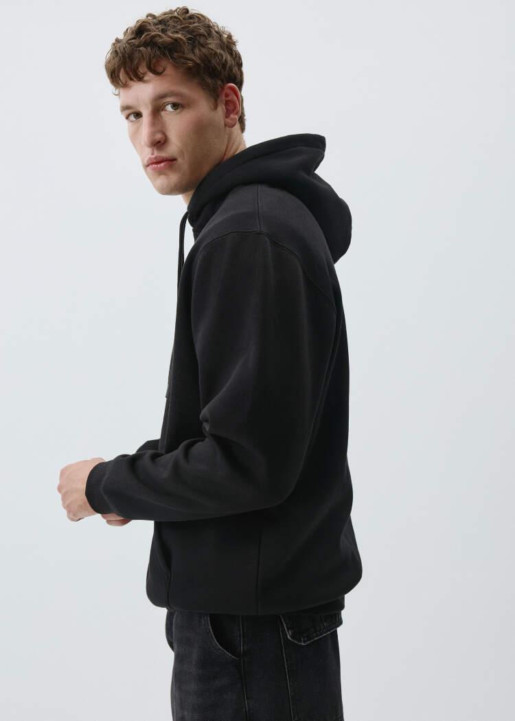 Худи REGULAR FIT из футера с начесом 