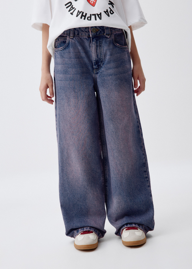 Джинсы LOOSE FIT для девочек из коллекции SELA ARCHIVE
