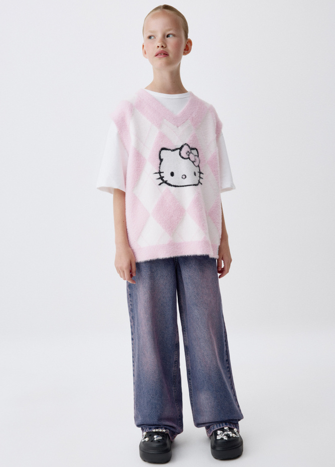 Джинсы LOOSE FIT для девочек из коллекции SELA ARCHIVE