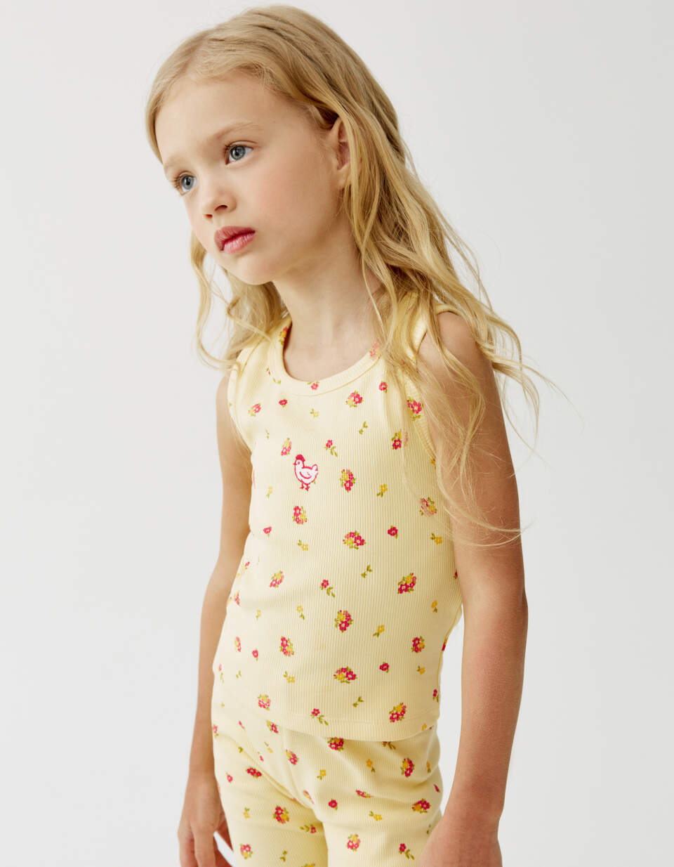 Топ с вышивкой для девочек