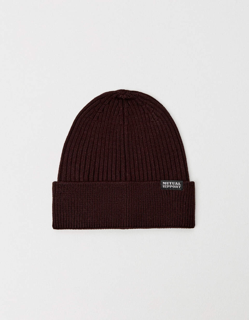 Шапка-бини с патчем детская