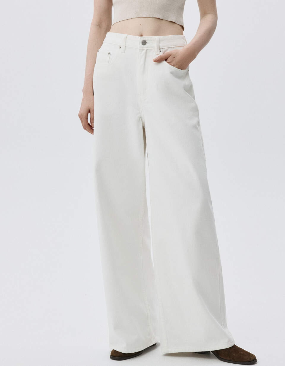 Джинсы WIDE LEG