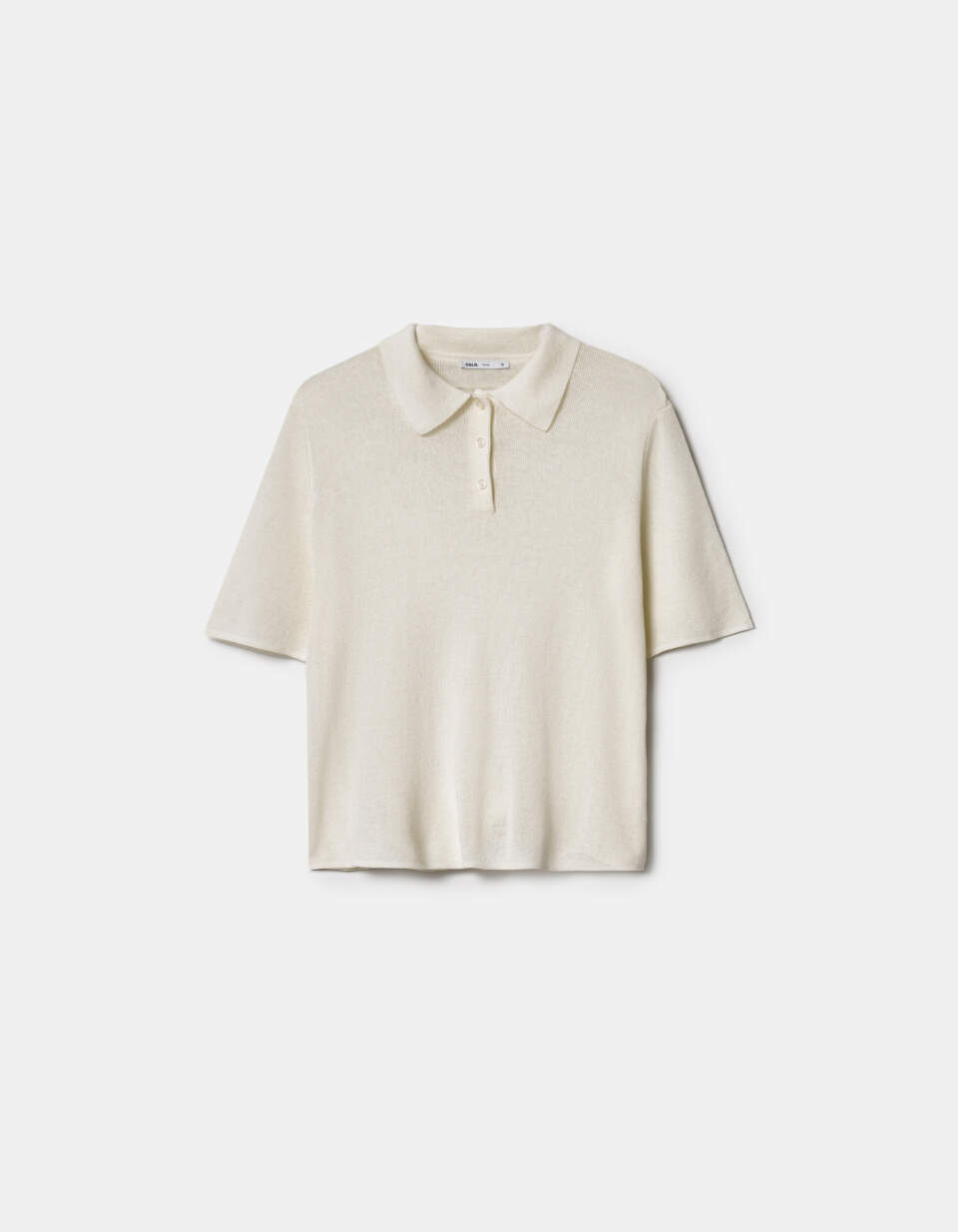 Вязаное поло из смесового лиоцелла