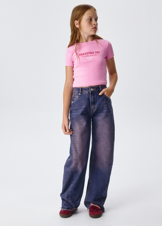 Джинсы Baggy из коллекции SELA х VASILINCIAGA