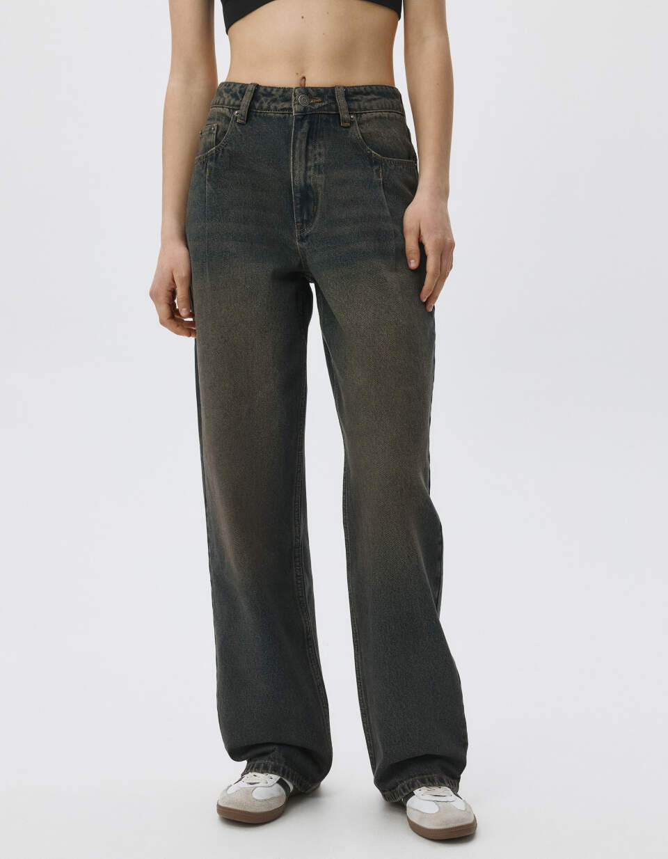 Джинсы STRAIGHT FIT с тинтом