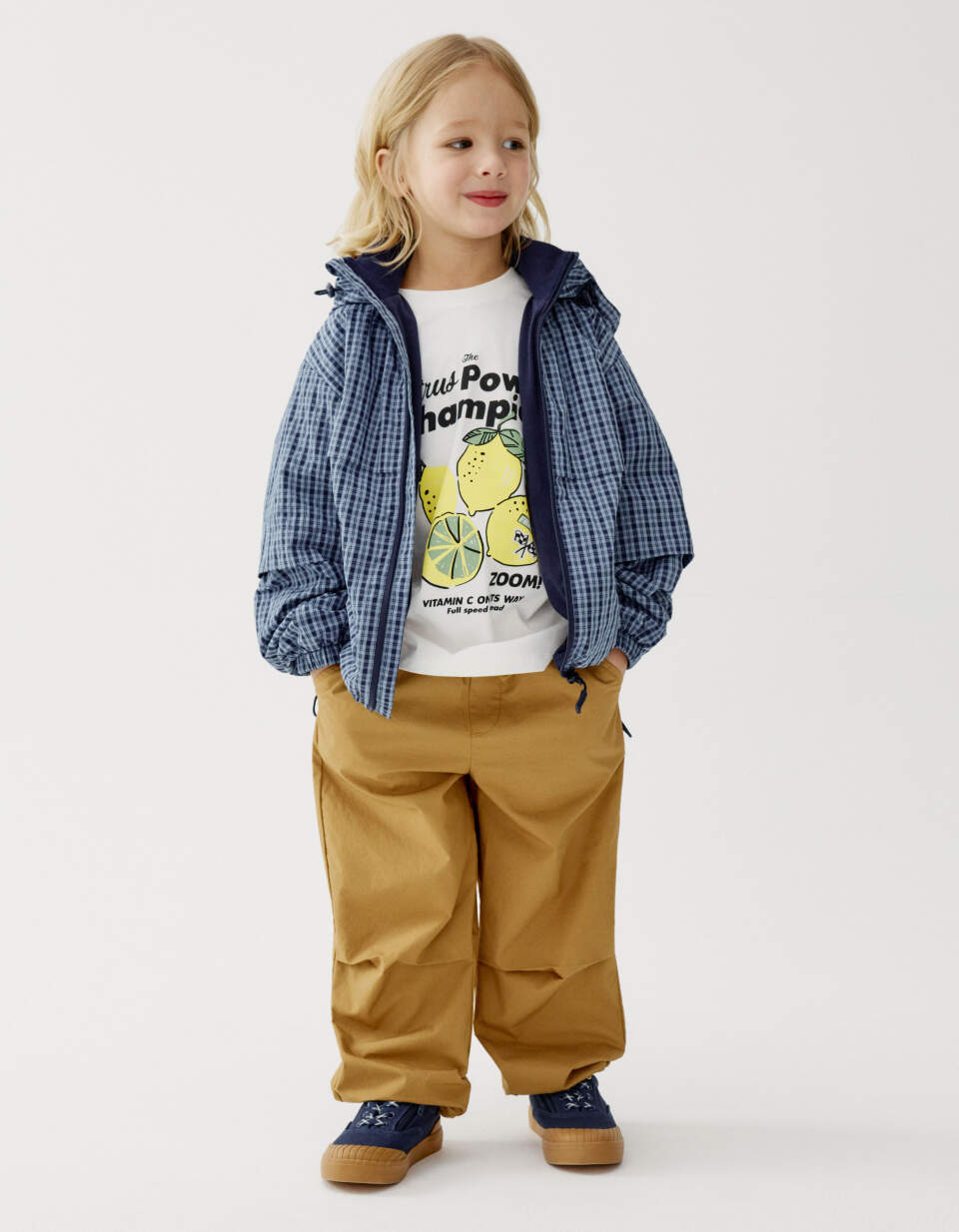 Хлопковые брюки-парашюты для мальчиков