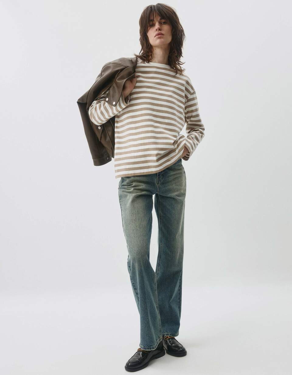 Джинсы WIDE LEG TALL с тинтом