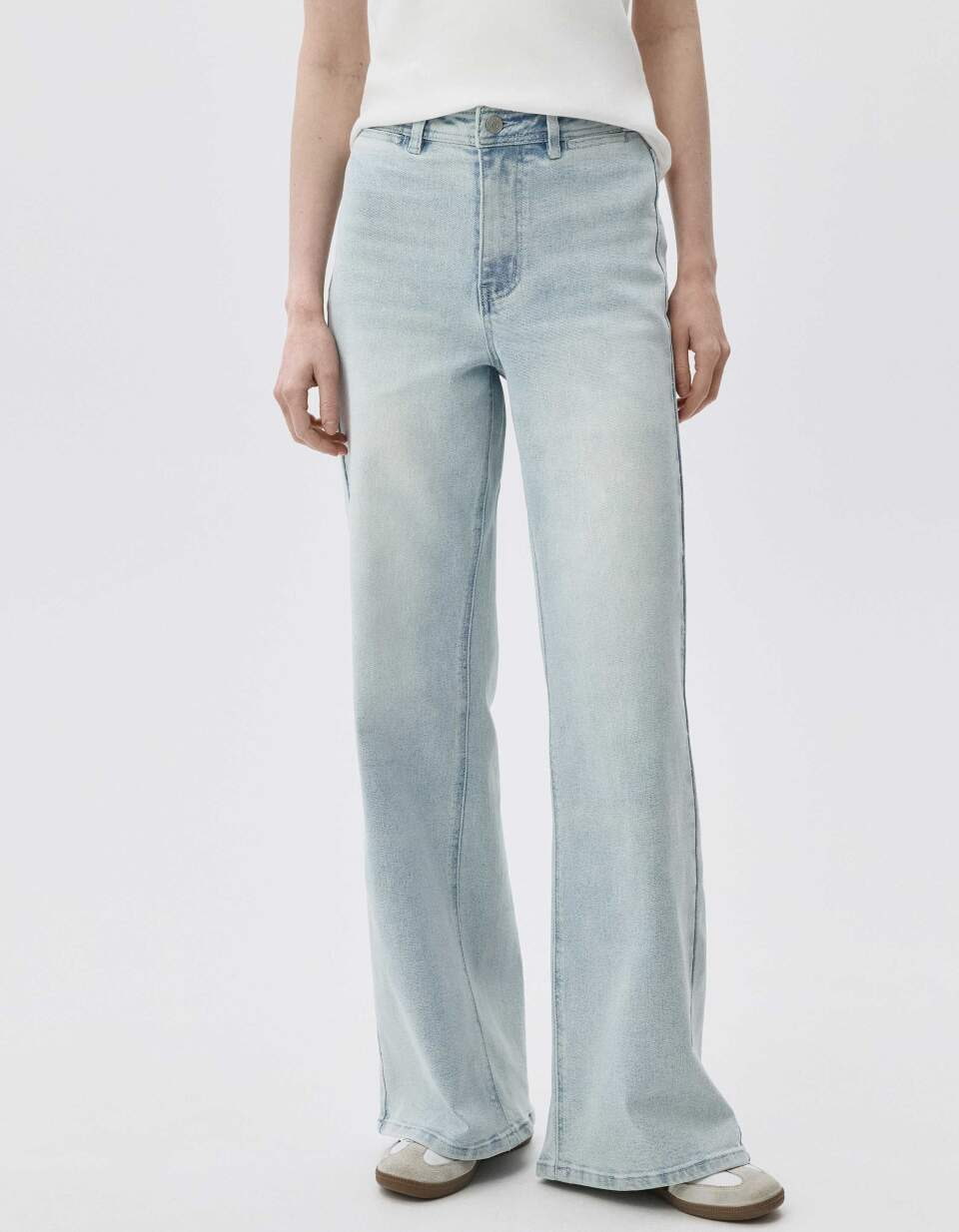 Джинсы WIDE LEG с высокой посадкой