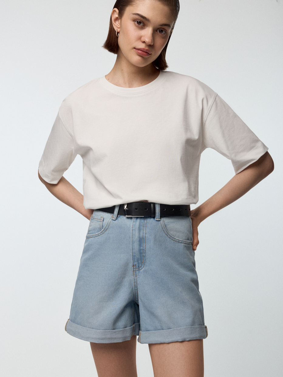 Mom fit shorts outlet