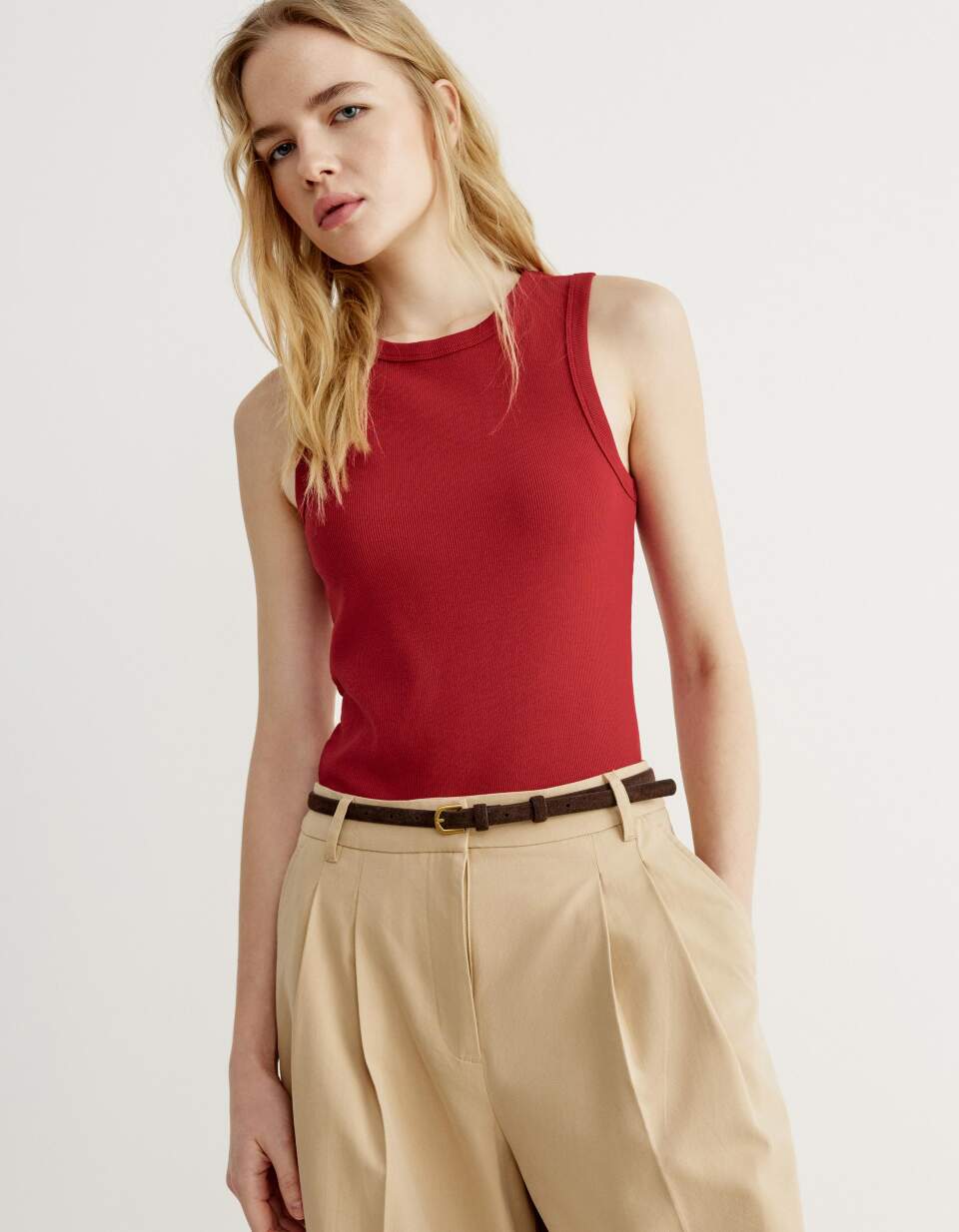 Базовый топ в рубчик