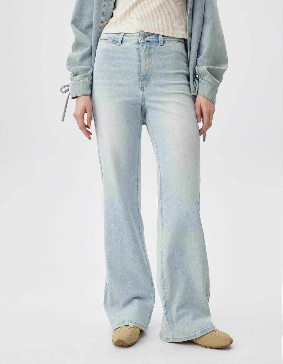 Джинсы WIDE LEG TALL с высокой посадкой