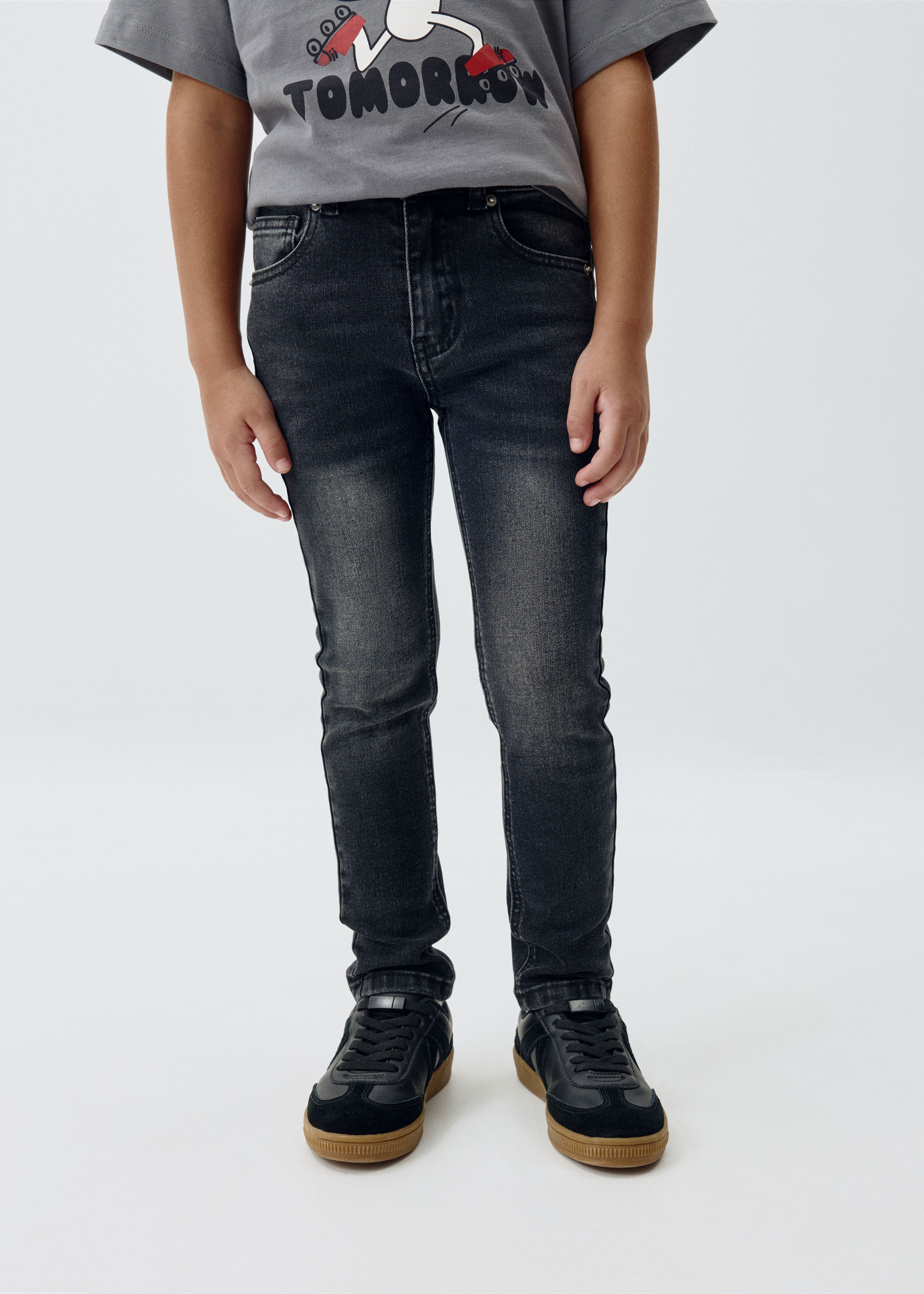 Джинсы Slim fit для мальчиков — фото 2