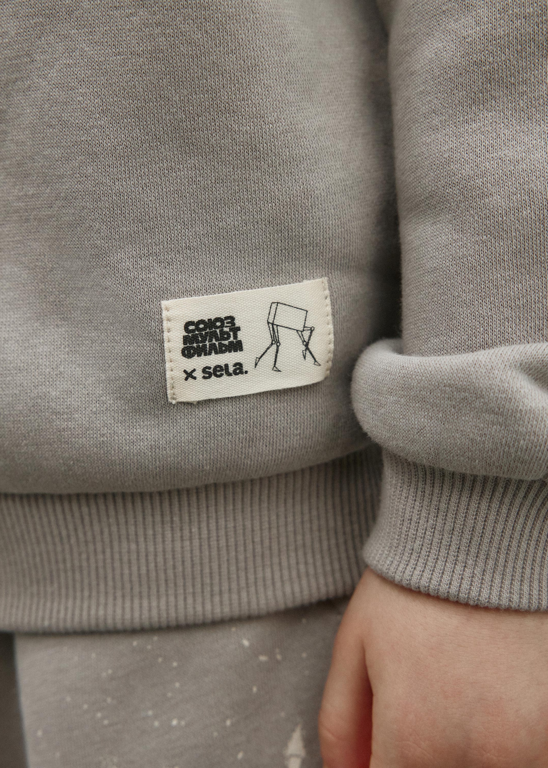 Свитшот с принтом для мальчиков SELA x Союзмультфильм — фото 4