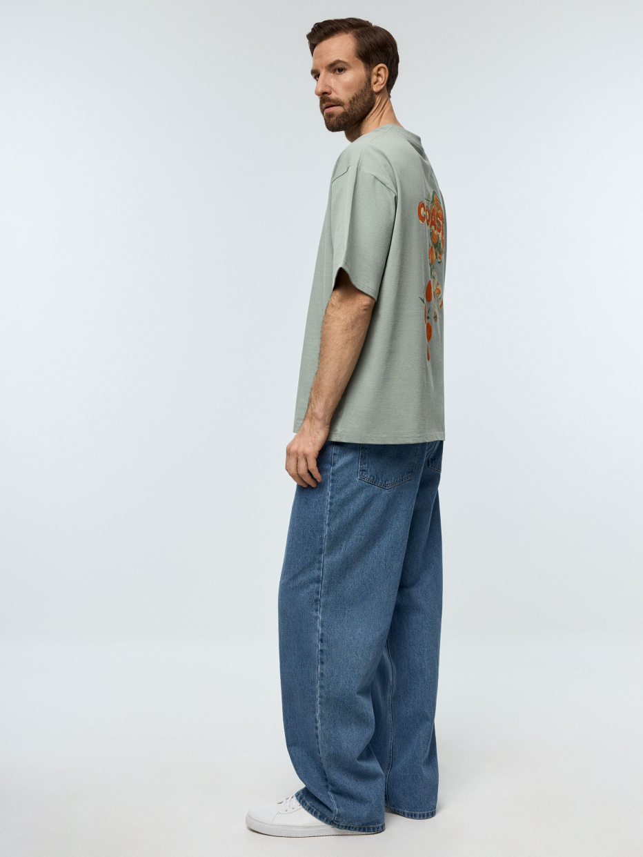 Футболка RELAXED FIT с принтом, фото - 7