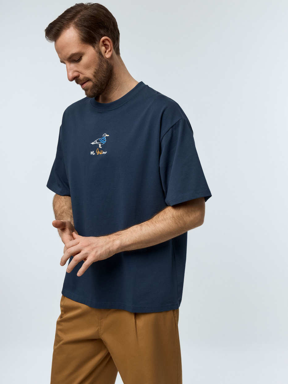 Футболка RELAXED FIT с принтом, фото - 1
