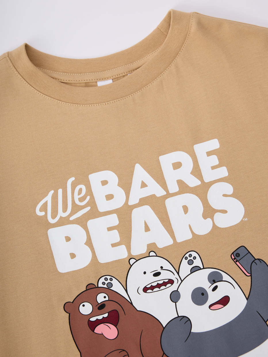 We bare bears t shirt design hot sale