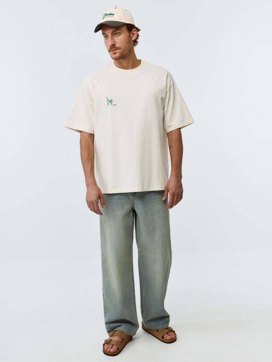 Футболка RELAXED FIT с принтом, фото - 5