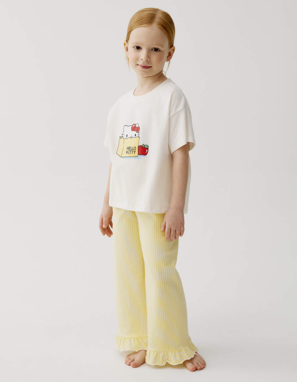 Пижама с принтом Hello Kitty для девочек