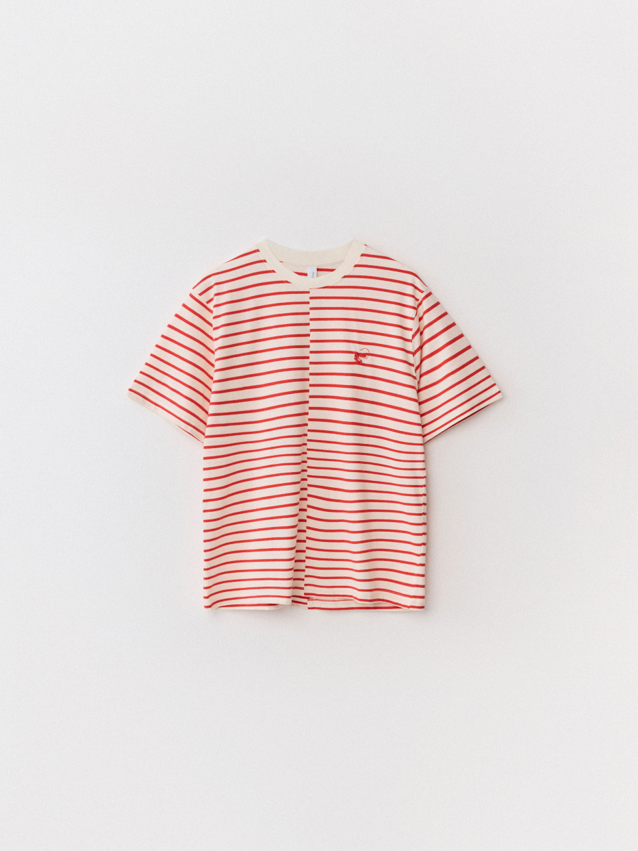 Футболка REGULAR FIT в полоску, фото - 7