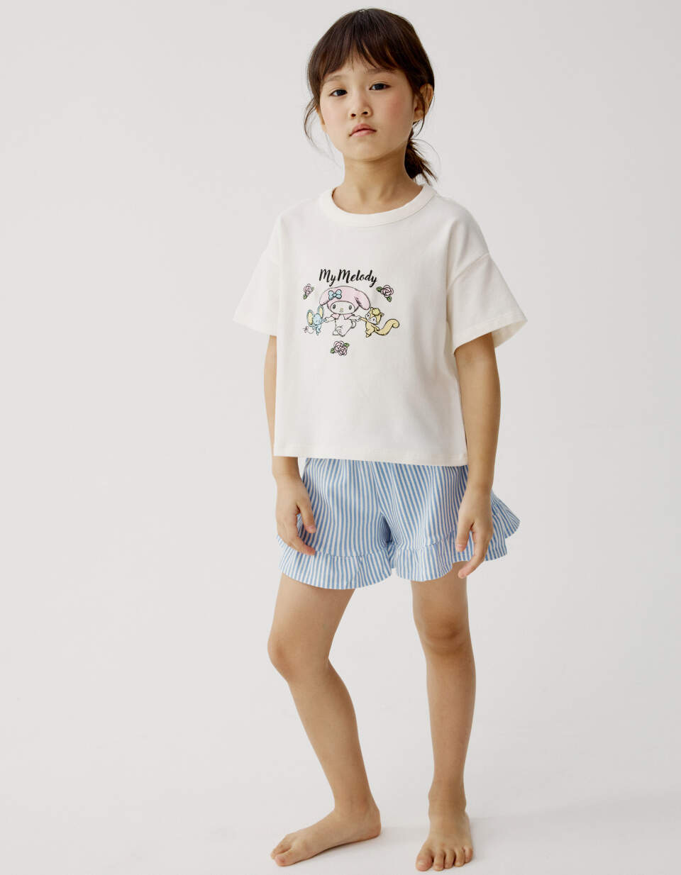 Пижама с принтом Hello Kitty My Melody для девочек