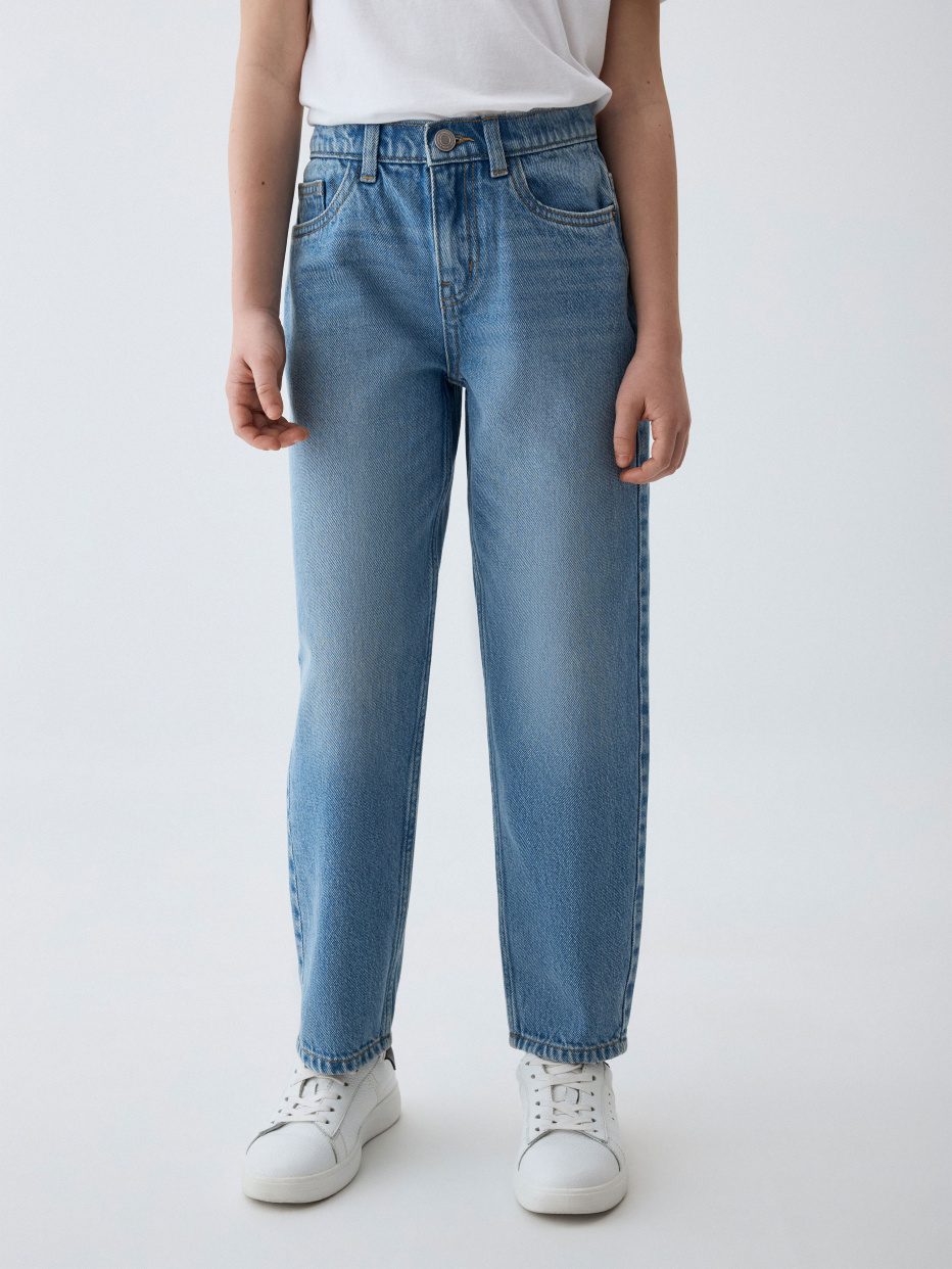 Джинсы Mom fit для девочек, фото - 1