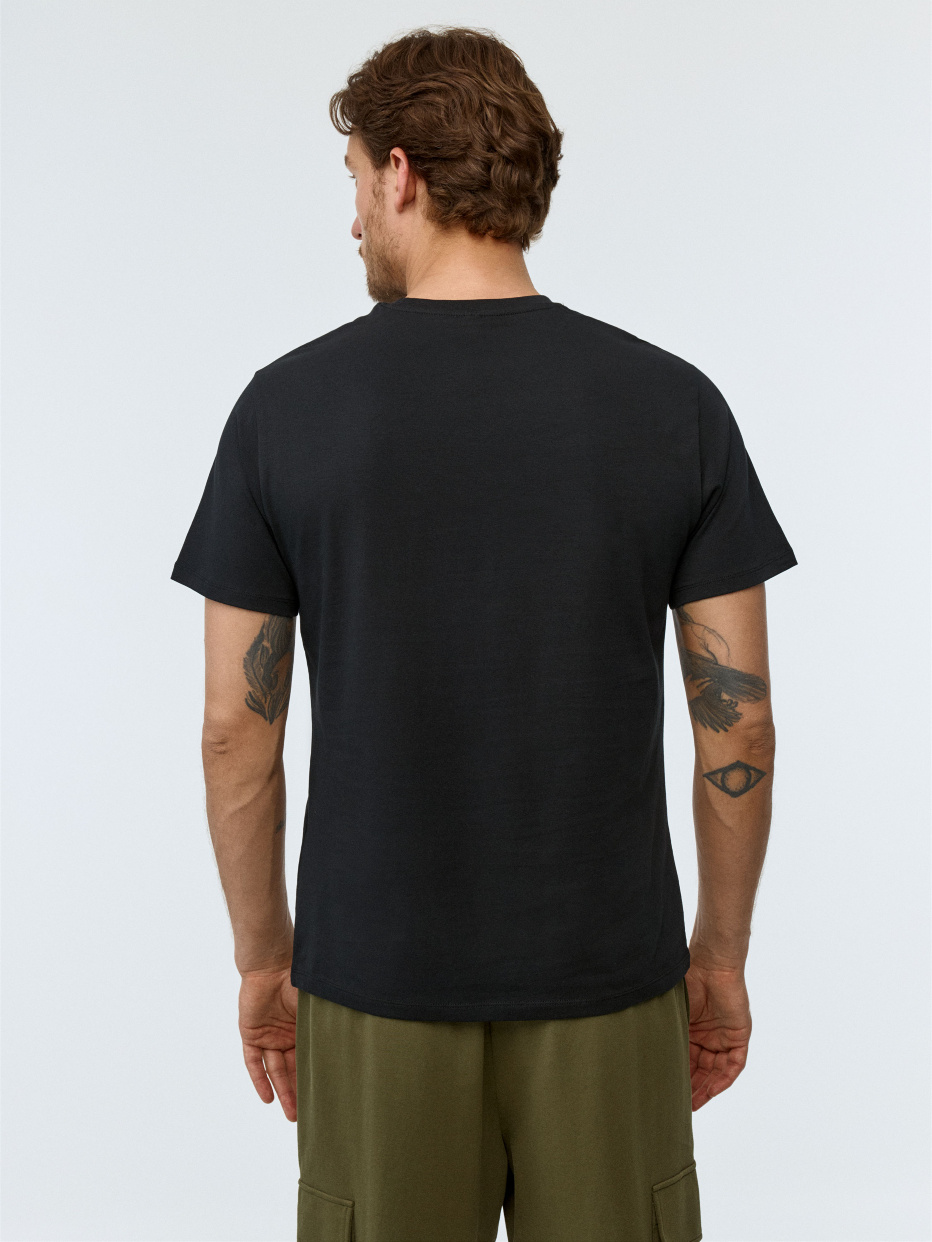 Футболка ADAM SLIM FIT базовая, фото - 4