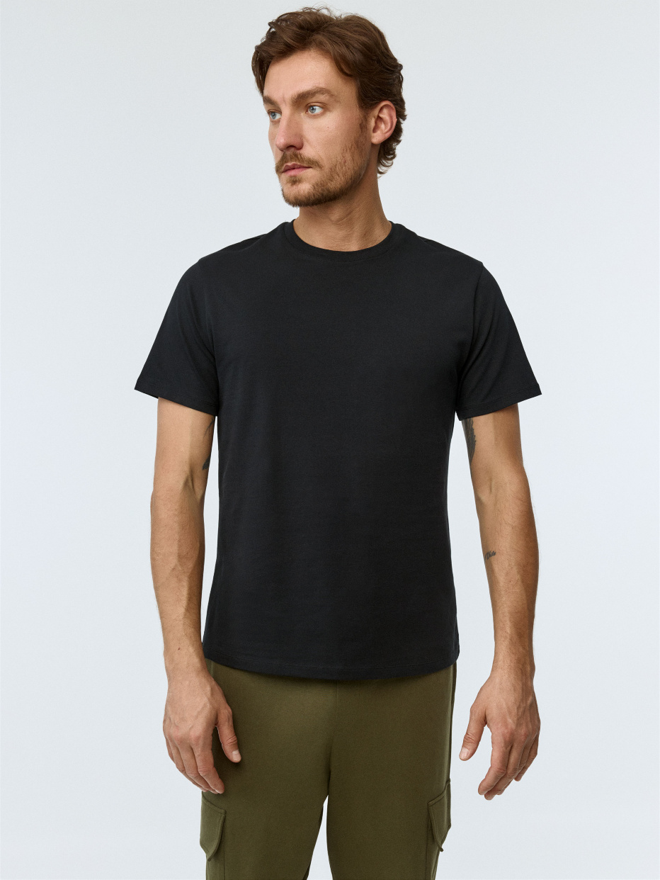 Футболка ADAM SLIM FIT базовая, фото - 8