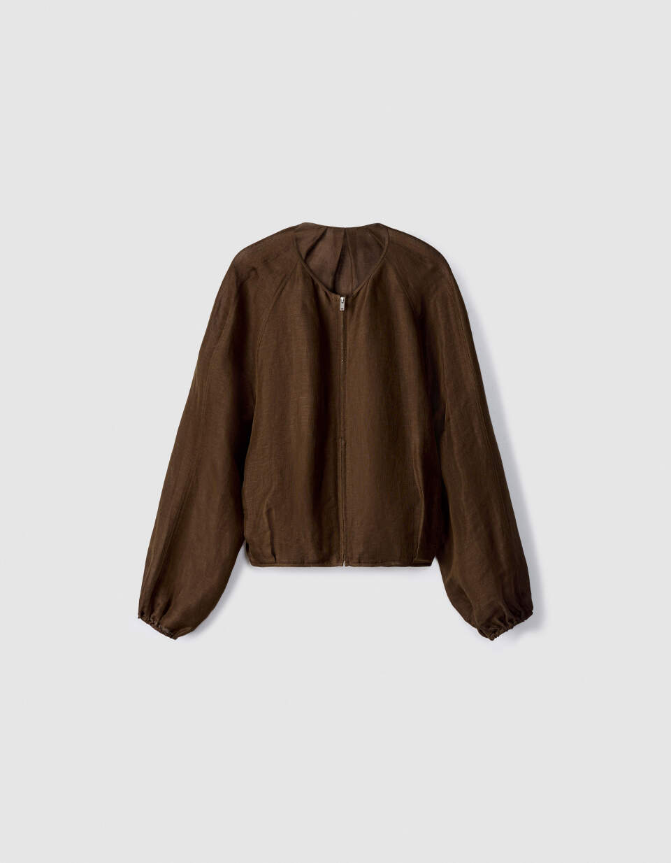 Легкая куртка из льна и шелка премиум качества