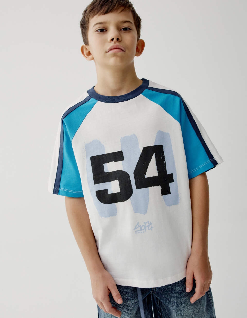 Футболка оверсайз в спортивном стиле для мальчиков