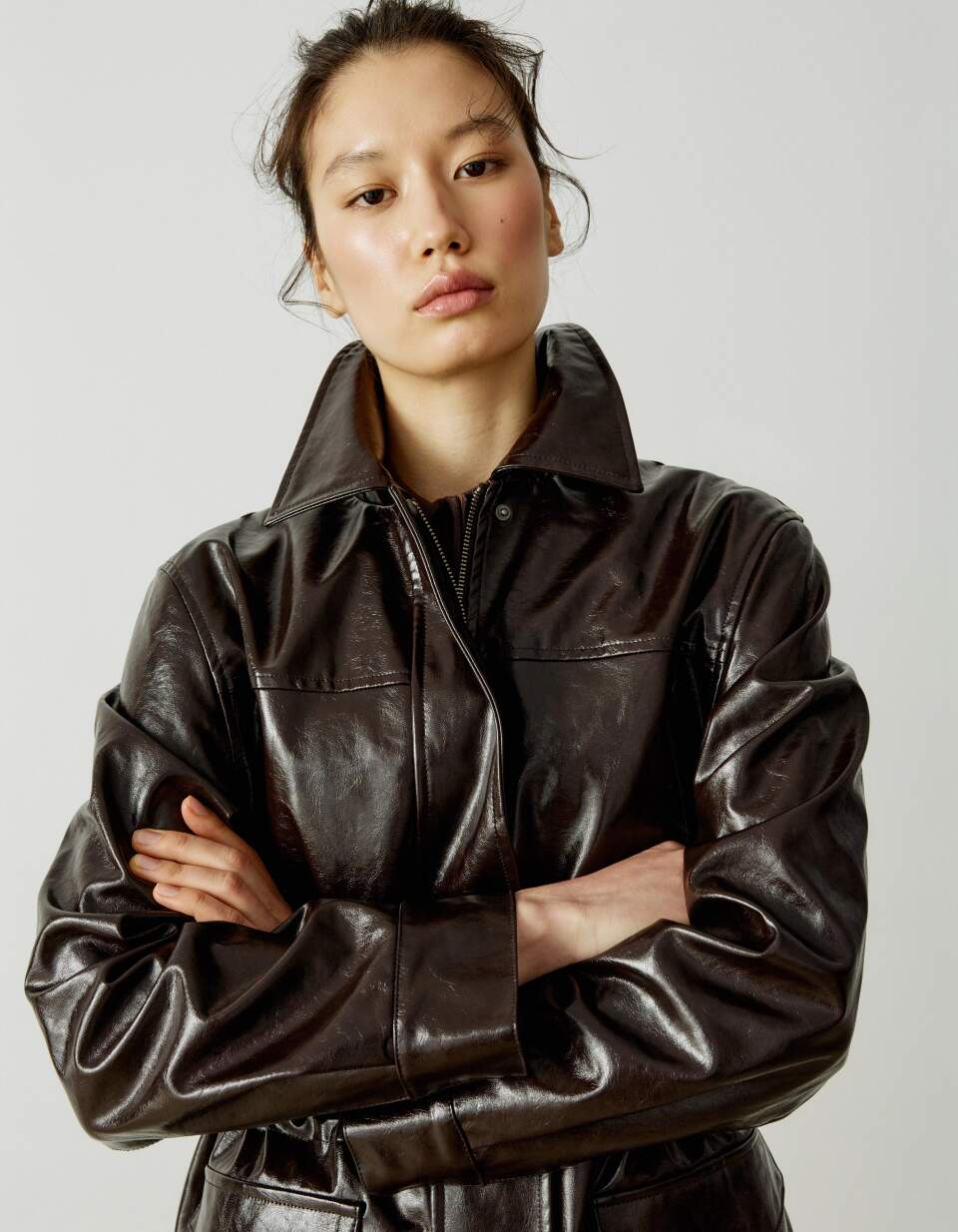 Куртка из экокожи