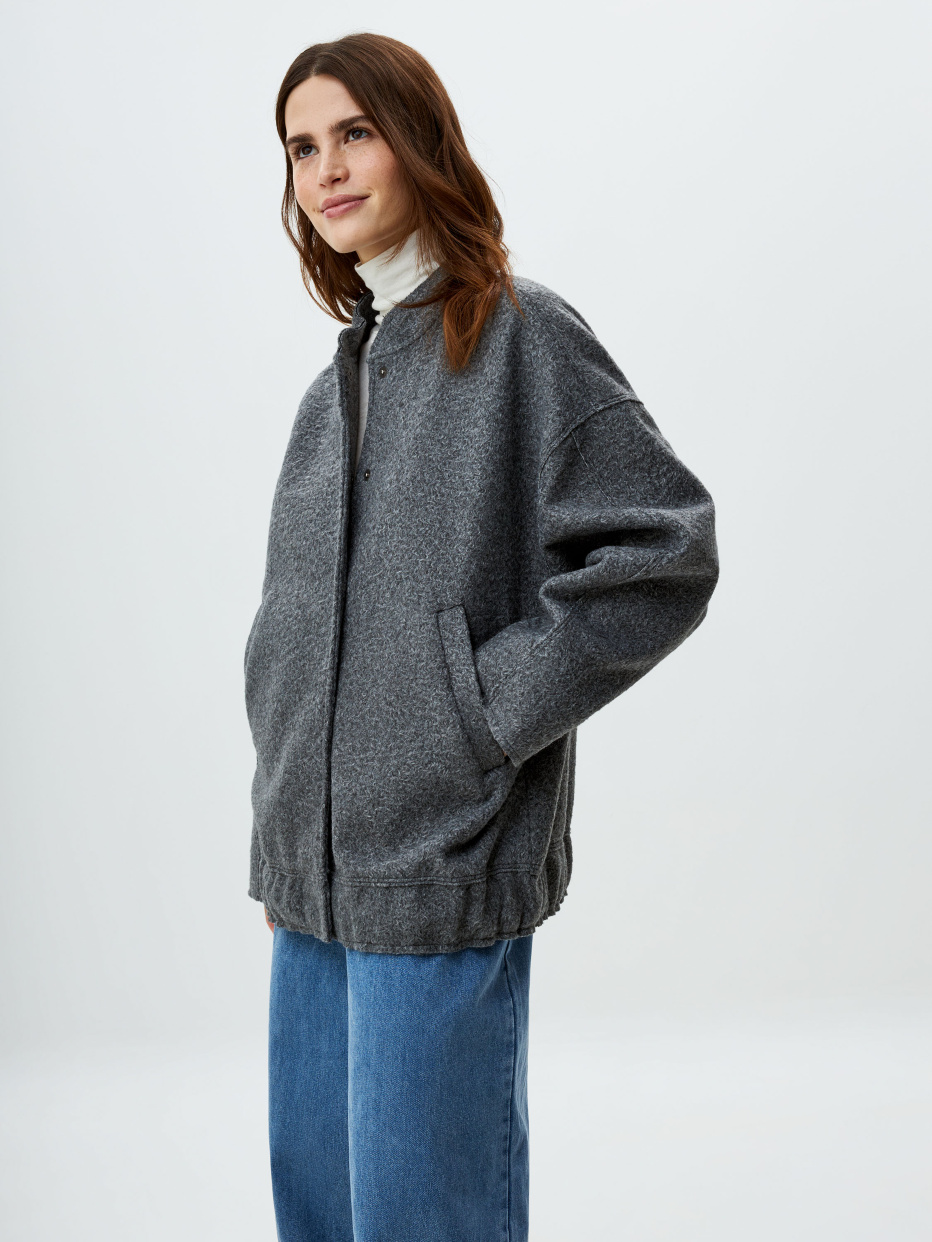 Fleece bomber hot sale