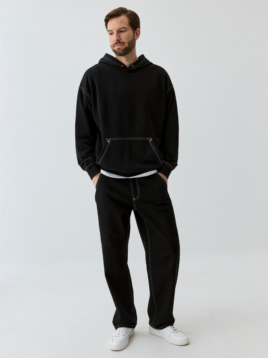 Худи OVERSIZE FIT из футера, фото - 2