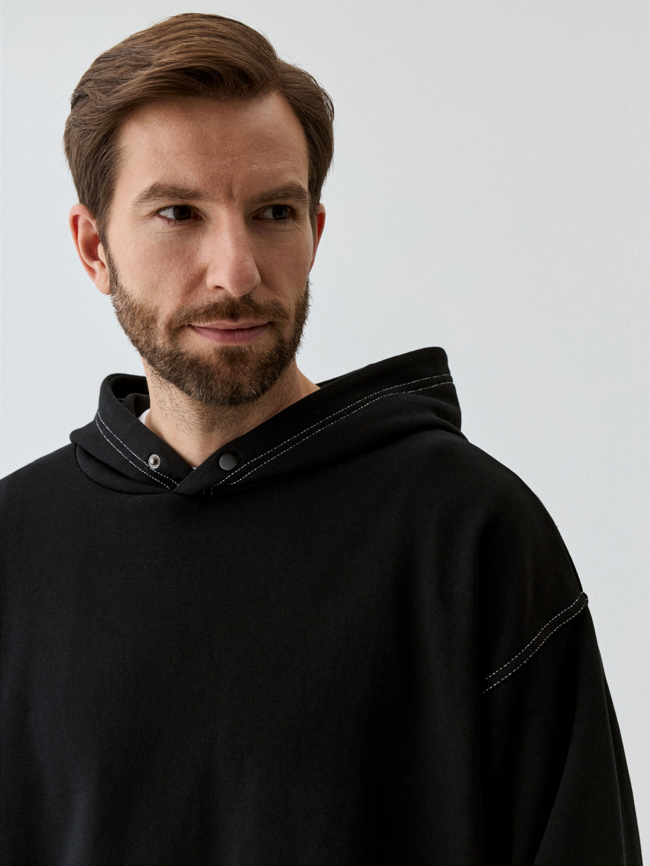 Худи OVERSIZE FIT из футера, фото - 5