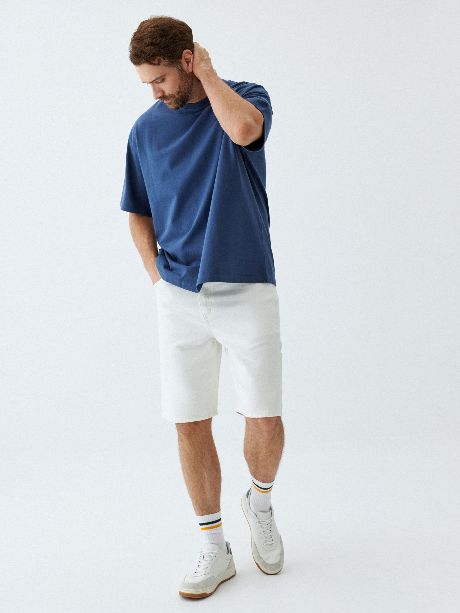 Джинсовые шорты RELAXED FIT, фото - 1