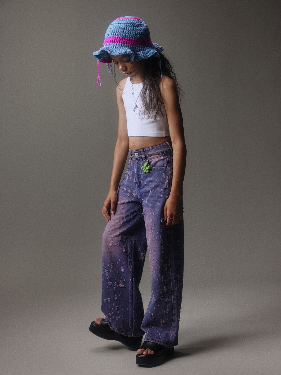 Джинсы Baggy Fit для девочек, фото - 3