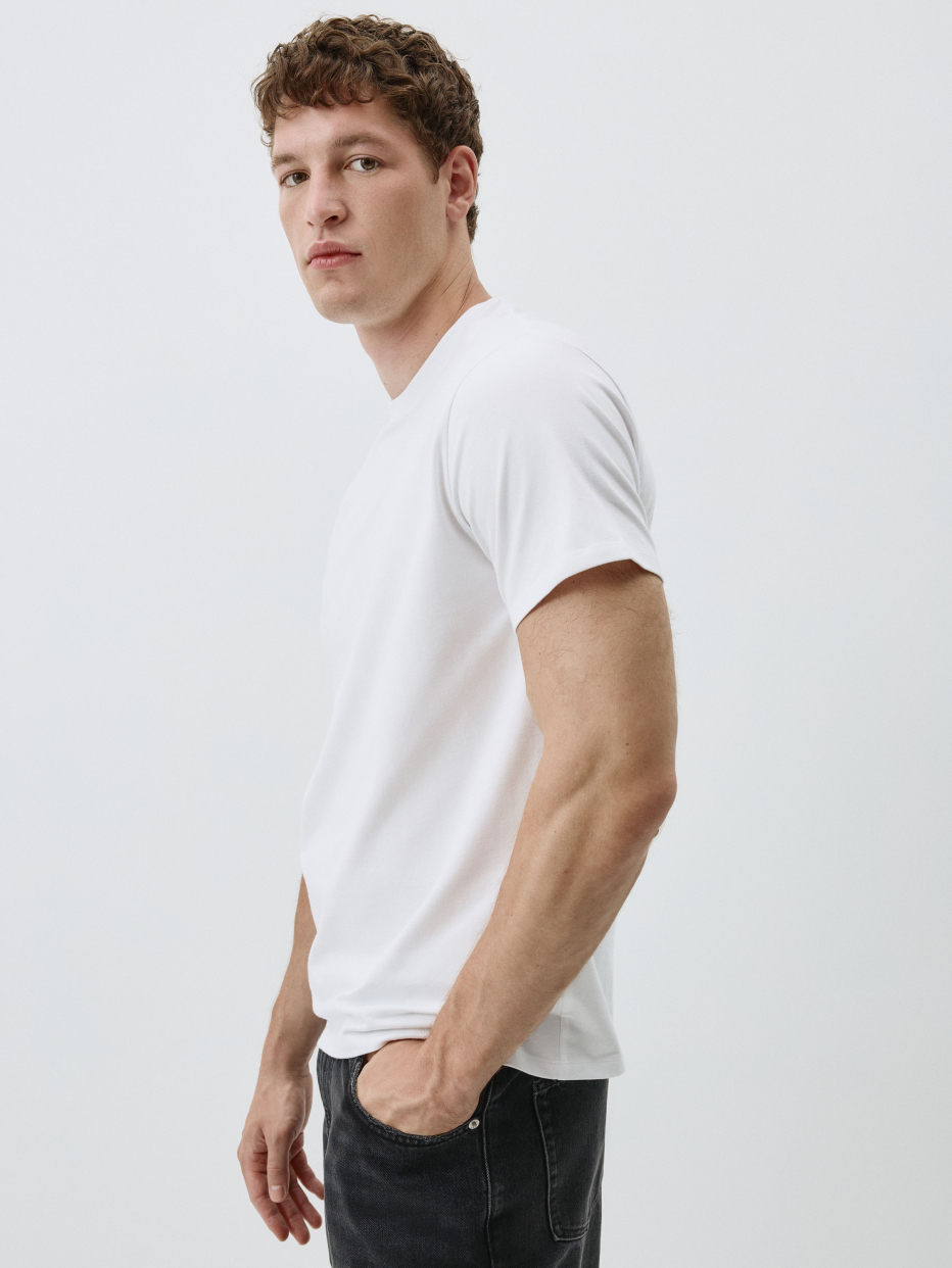 Футболка ADAM SLIM FIT базовая, фото - 2