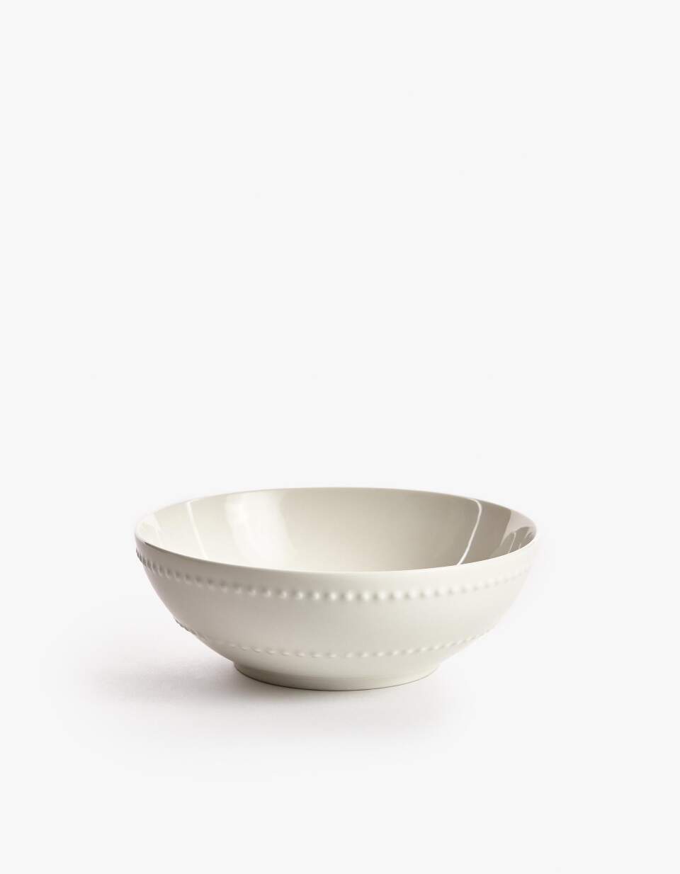 Глубокая тарелка из костяного фарфора