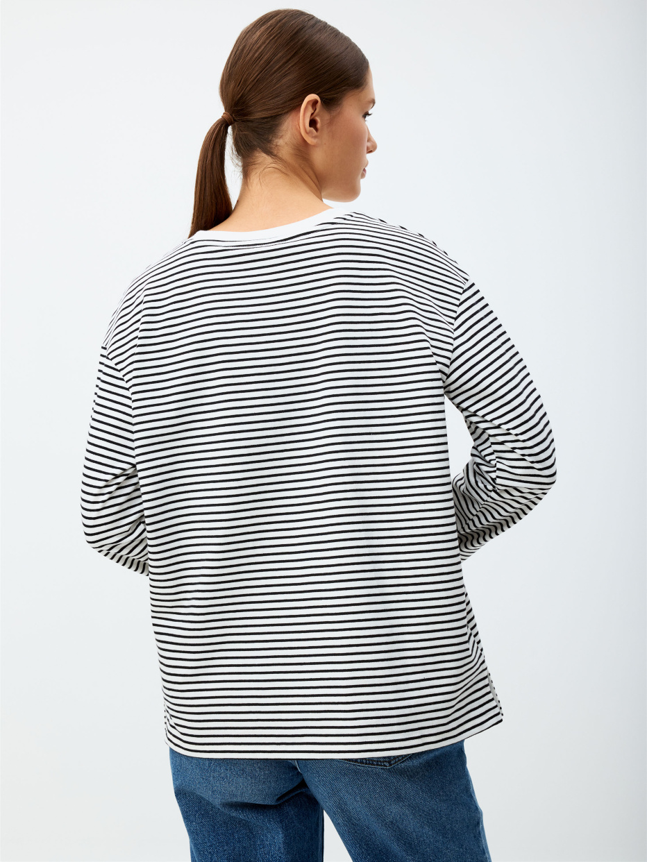 Лонгслив ANNA OVERSIZE FIT, фото - 4