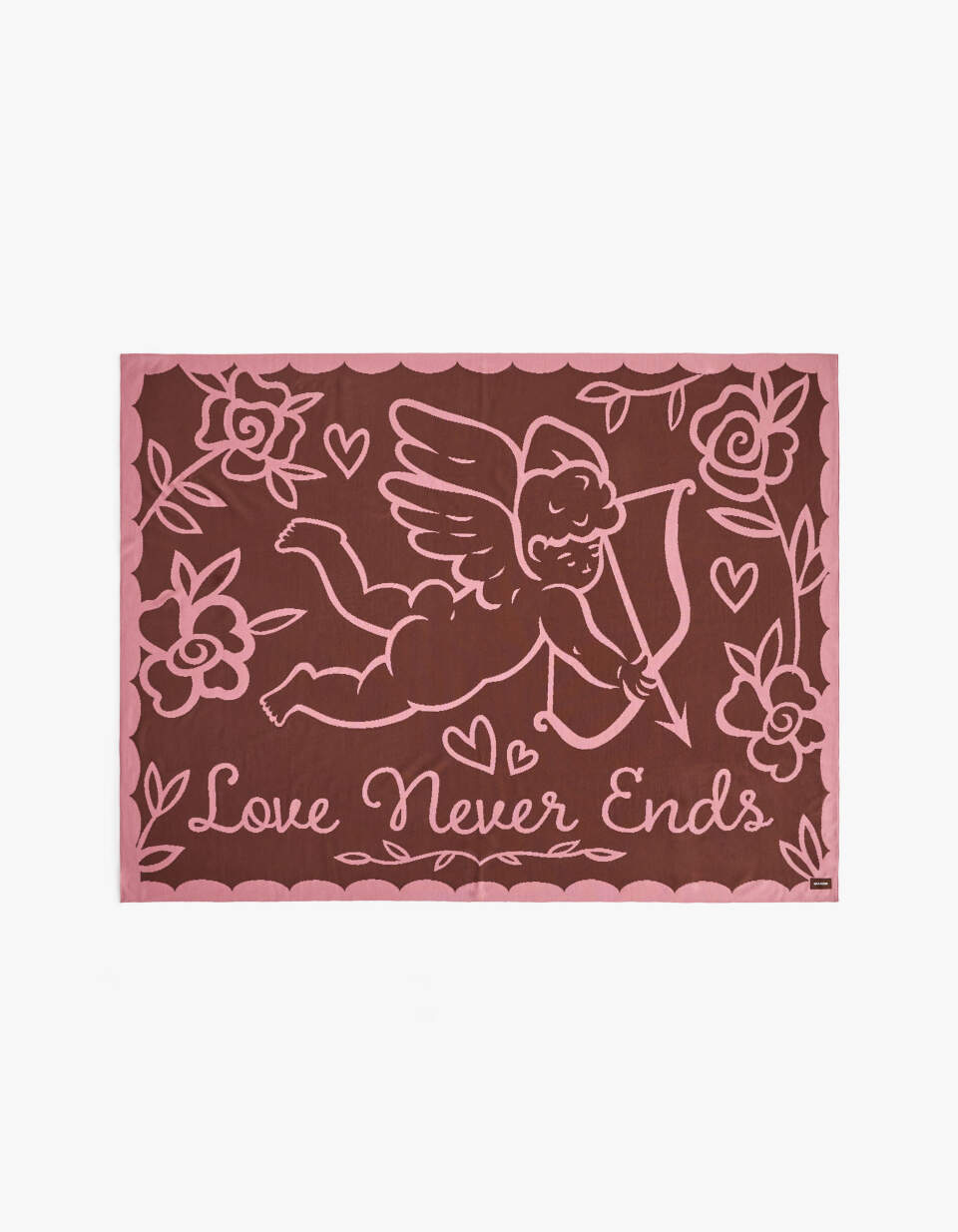 Жаккардовый плед