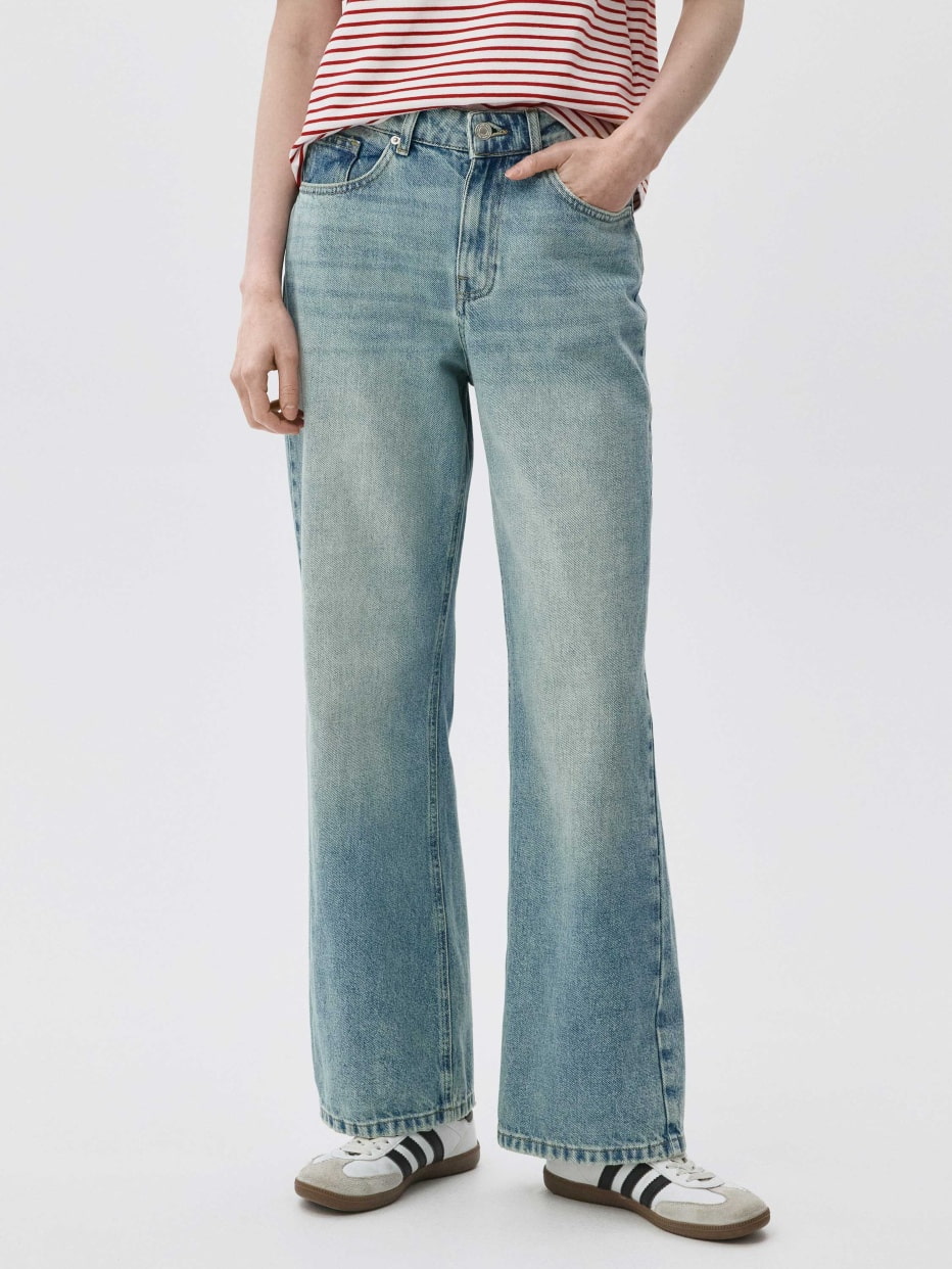 Джинсы 411 WIDE LEG из органического хлопка, фото - 2