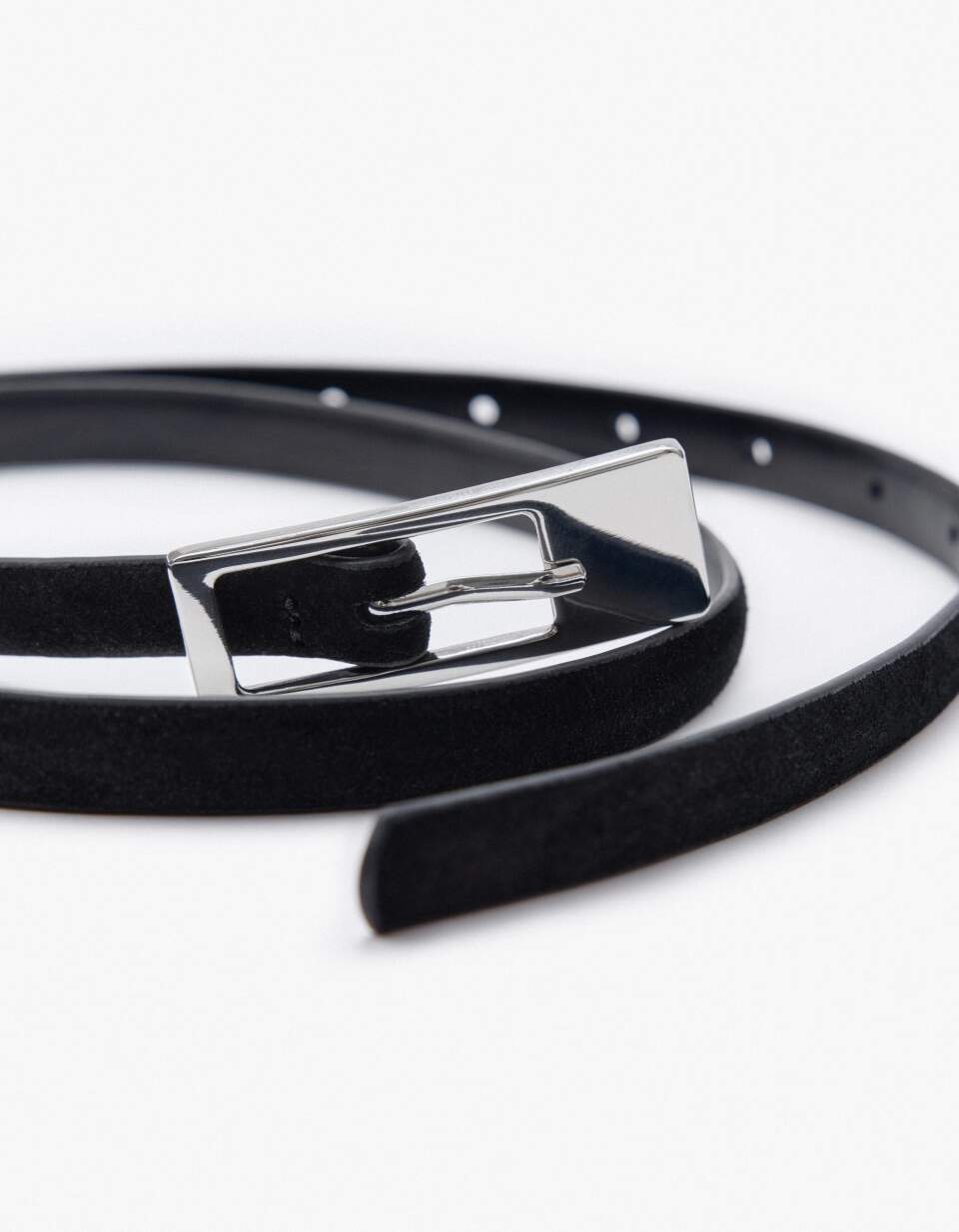 Ремень из натуральной замши премиум качества