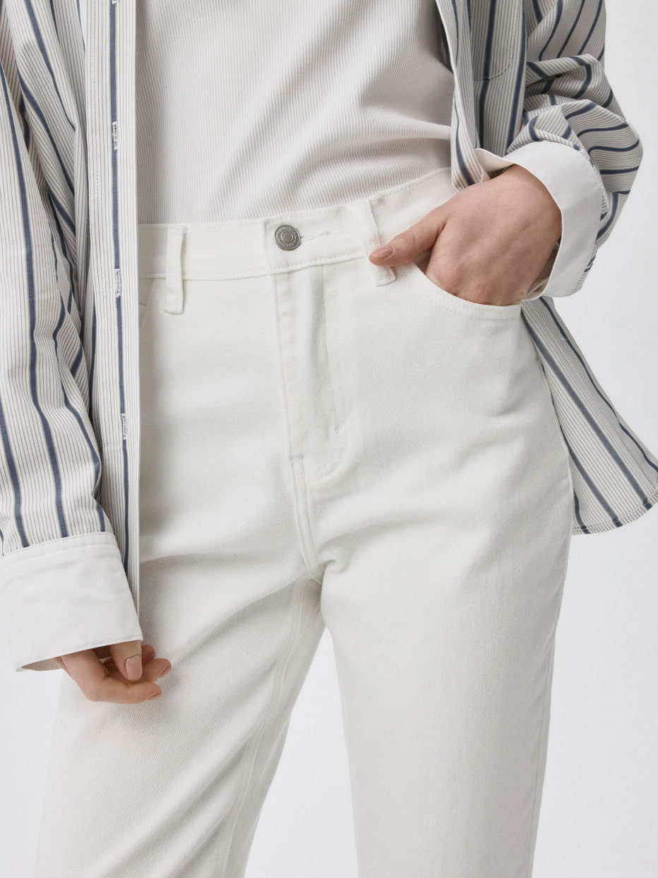 Джинсы SLIM FIT с разрезами, фото - 3