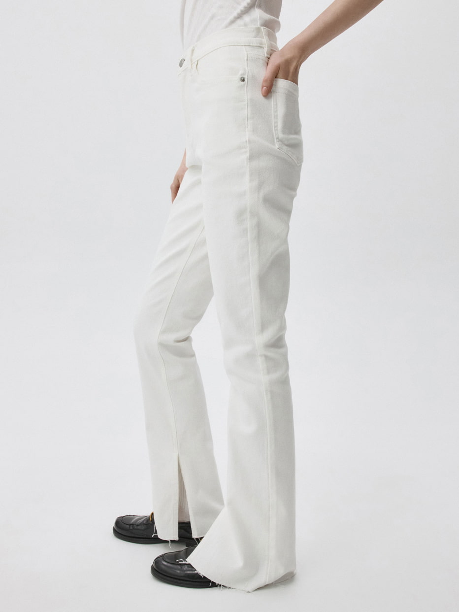 Джинсы SLIM FIT с разрезами, фото - 4